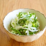 大葉香る！きゅうり・大根・大葉の酢の物♪